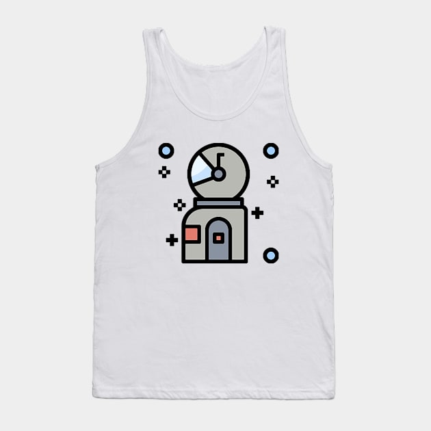 astronaut Tank Top by Pavlushkaaa